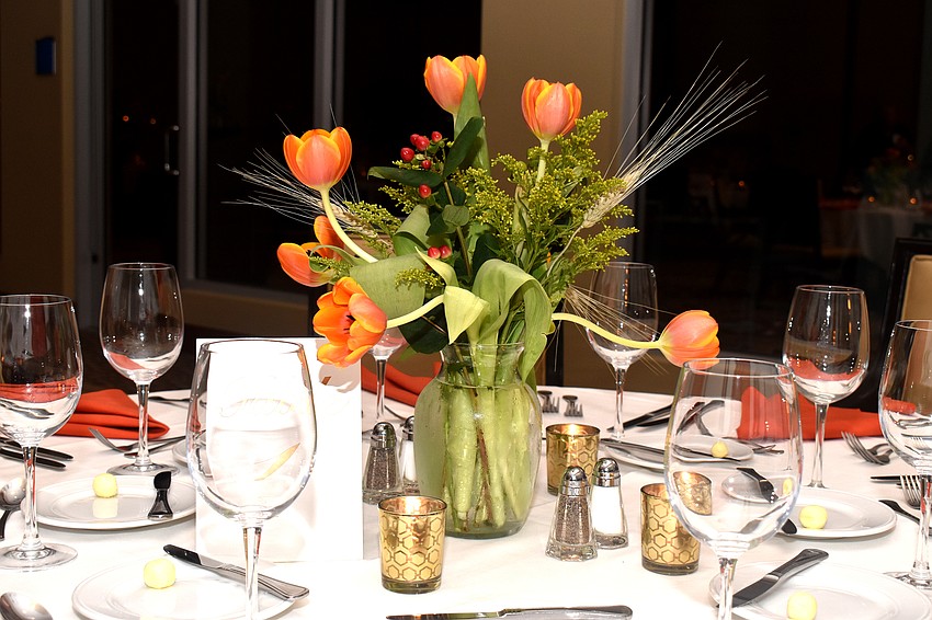 The meeting was celebrating the 20th anniversary of the Florida Suncoast Chapter of the International Women’s Forum.