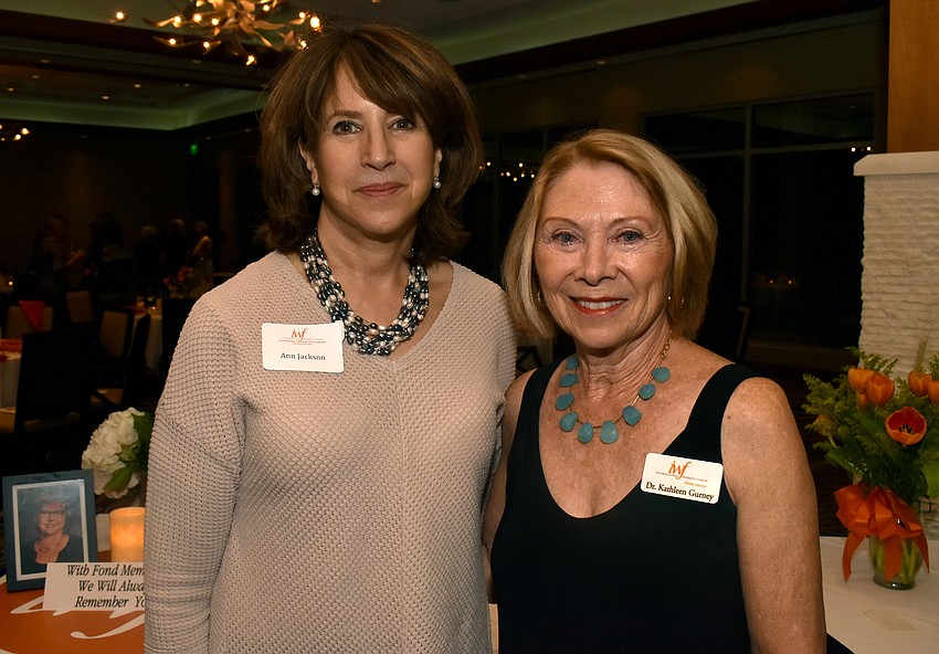 Ann Jackson and Kathleen Gurney