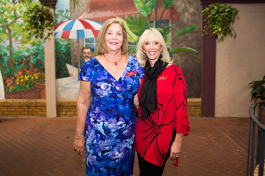 Co-Chairwoman Tresa Zumsteg and Carol Belmont