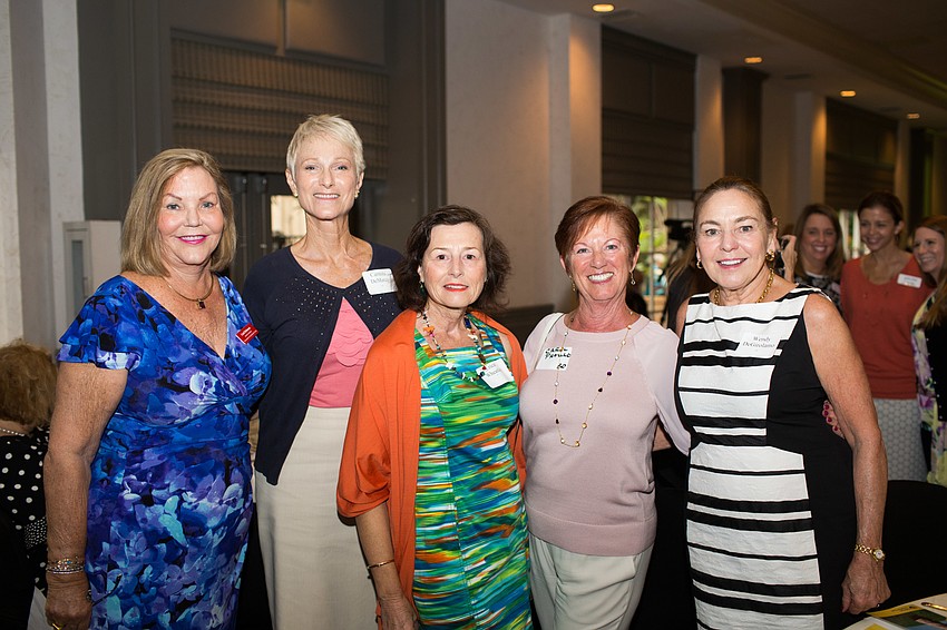 Co-Chairwoman Carol Belmont, Carmita DiMarco, Erica Wheatley, Carol Patullo and Wendy DeGirolamo