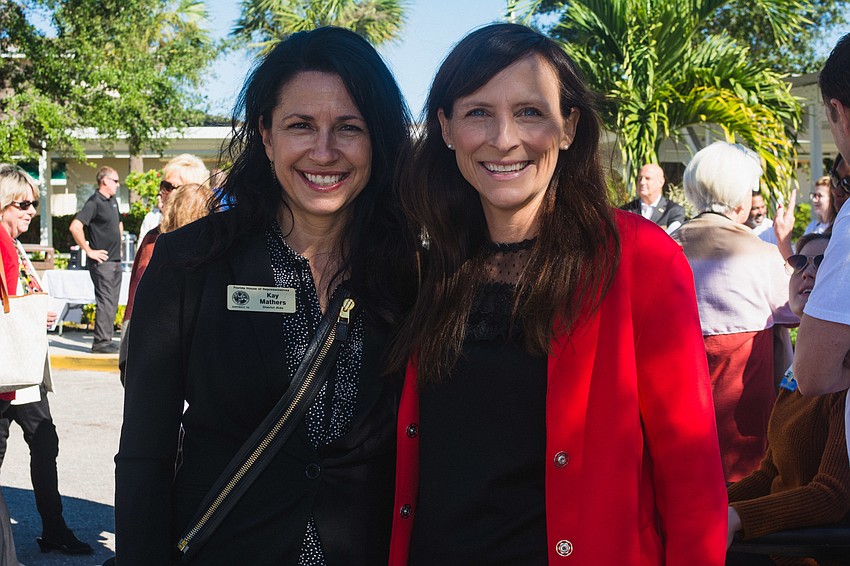 Kay Mathers and and state Rep. Margaret Goode