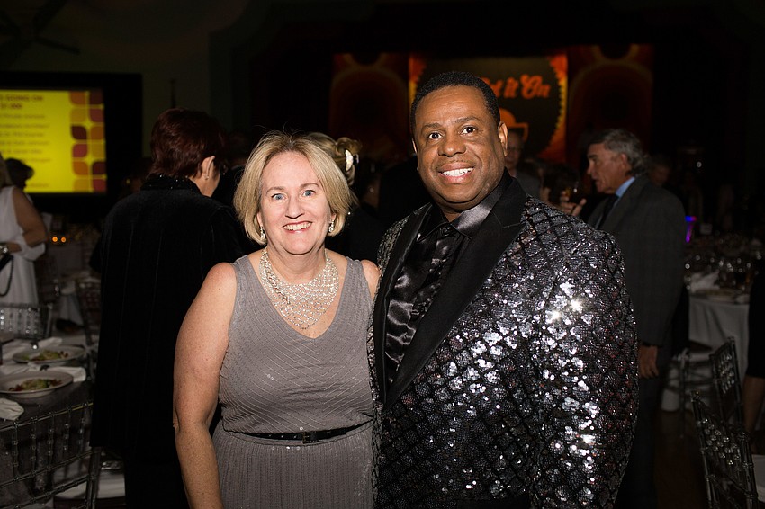Executive Director Julie Leach with Founder and Artistic Director Nate Jacobs