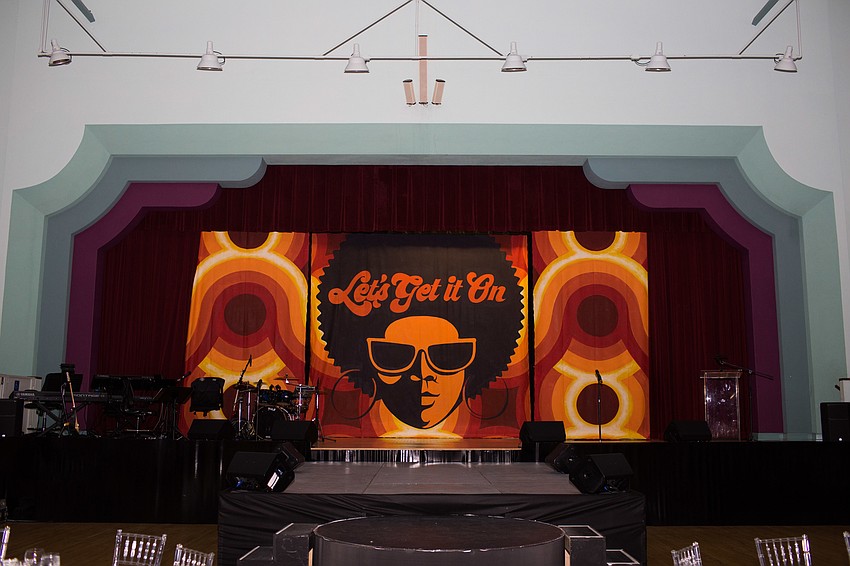 The gala was hosted at the Sarasota Memorial Auditorium.