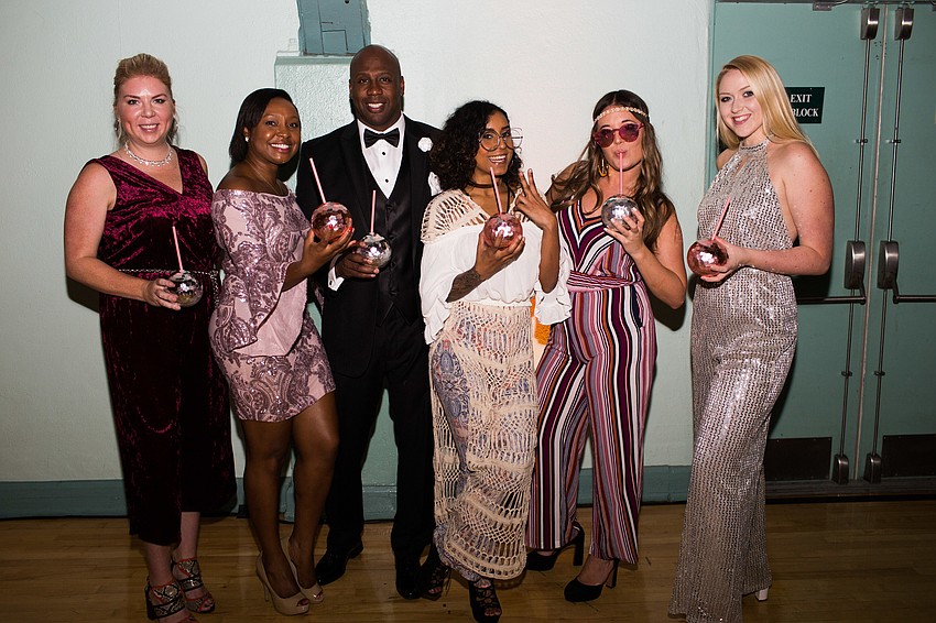 Sarah Macrae, Asa Thomas, Dominic Harris, Stephanie Ramos, Cristina Campos and Morgan Cole