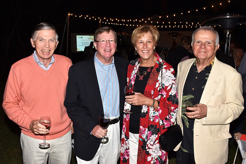 Jerry Rush, Jack and Beth Gehring and Chris Gangemi