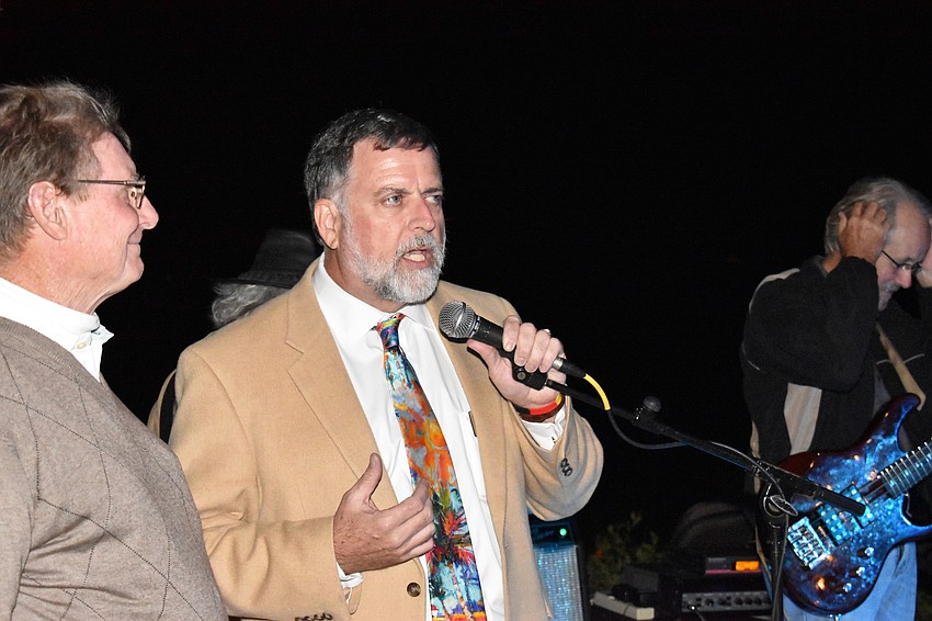 Executive Director John McCarthy welcomes guests.