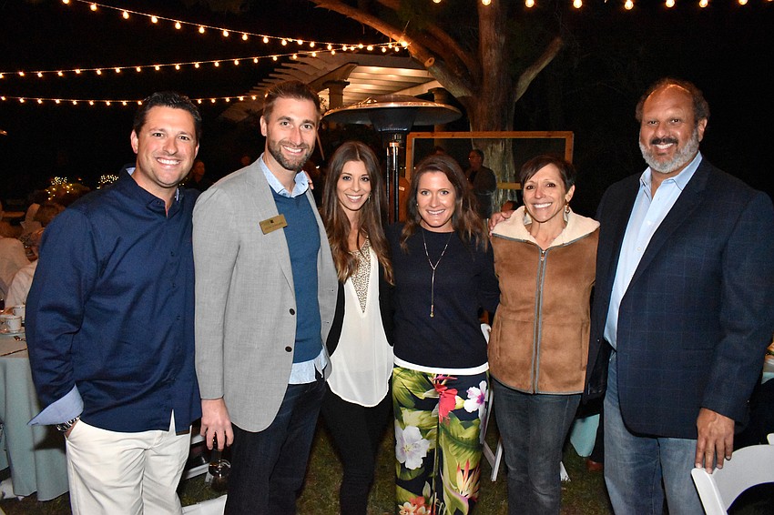 Grant Morris, Keith and Adrienne Johnson, Amber Morris, Dana Duckman and Philip Tavill