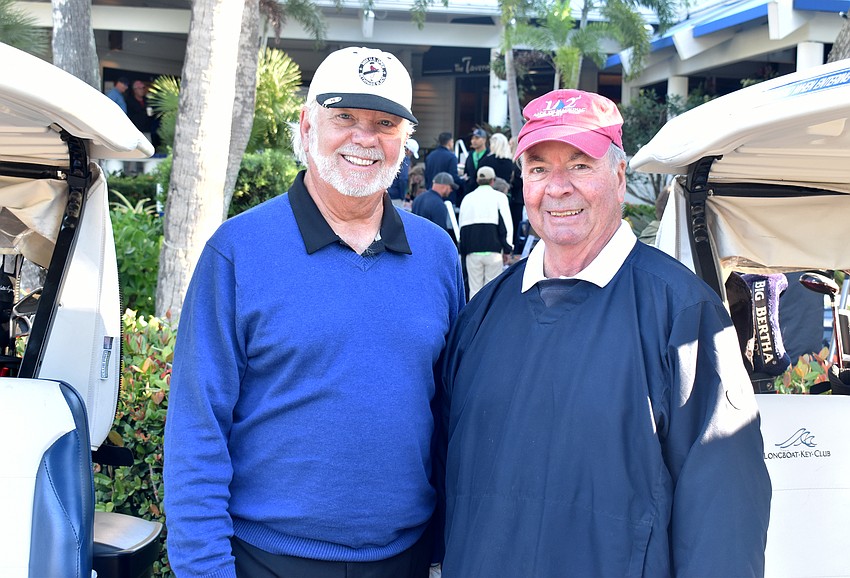 Ken Marsh and commissioner Randy Clair