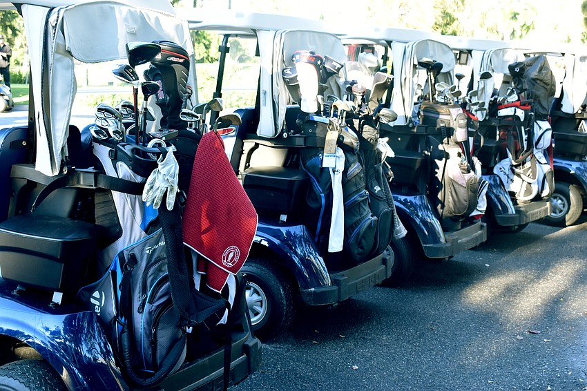 About 150 golfers played in the second annual tournament.