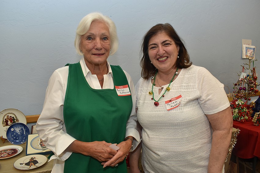 Marilyn Bettencourt and Myriam Haddad