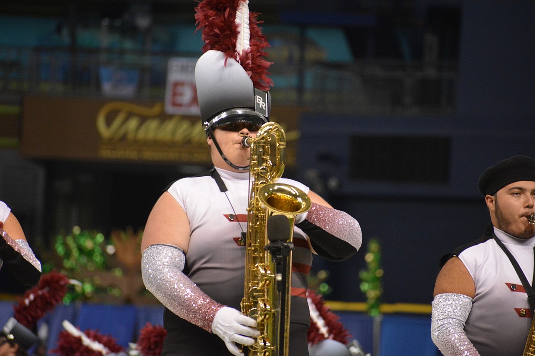 Your Observer Photo Junior Evan Bouthillier plays the alto
