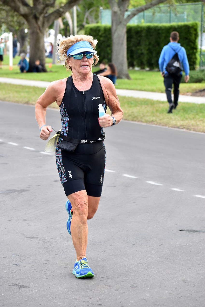 After the race, athletes enjoyed brunch, beer and a wine tasting.