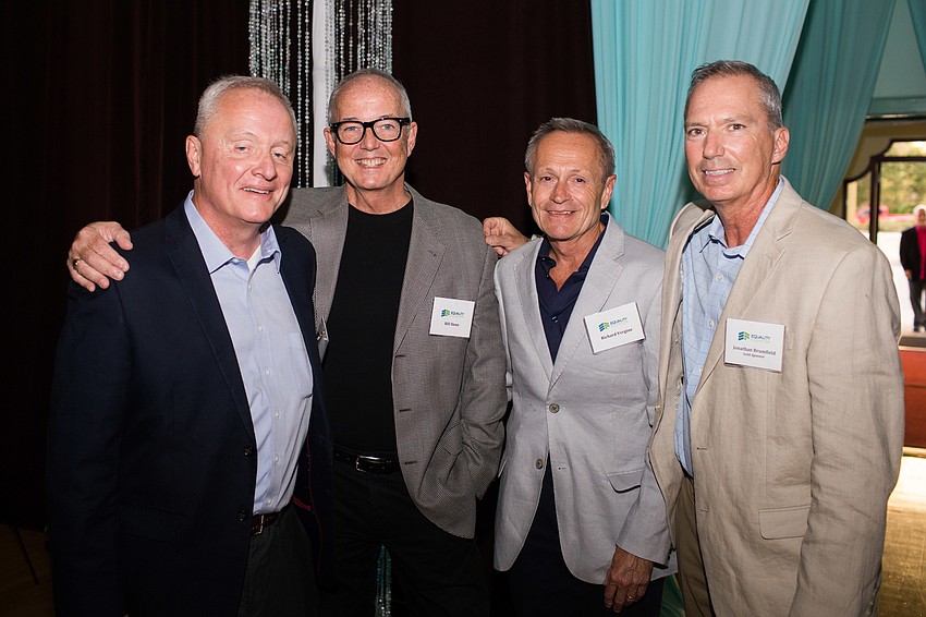 Stephen Mueler, Bill Slove, Richard Vergine and Jonathan Brumfield