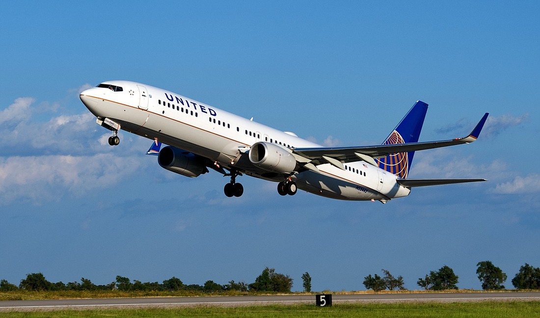 During the flight&#39;s short run, Denver will become SRQ&#39;s westernmost destination. Photo courtesy United Airlines.