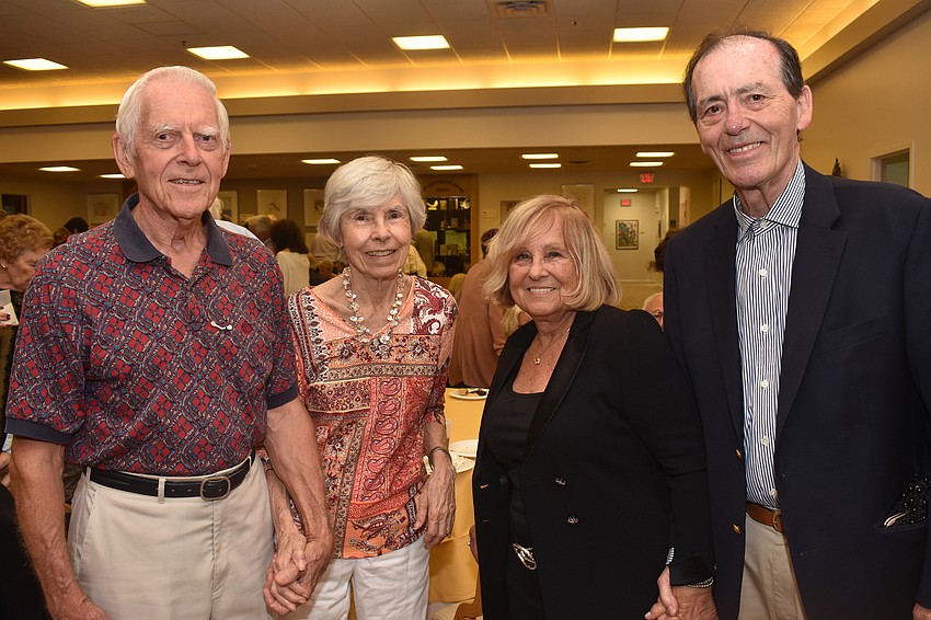 Herman and Carol Kruegle and Inge and Alan Boudreau