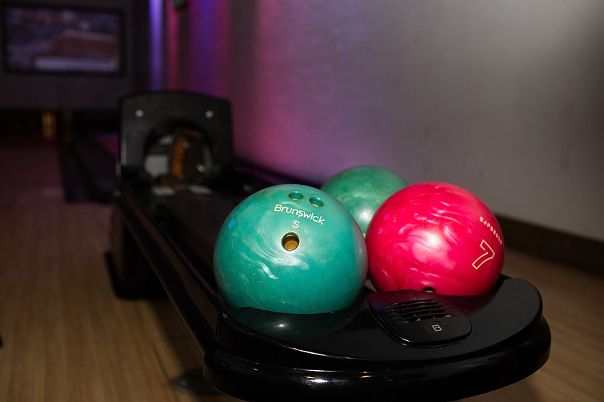 Guests could bowl at Evie's with their ticket purchase.