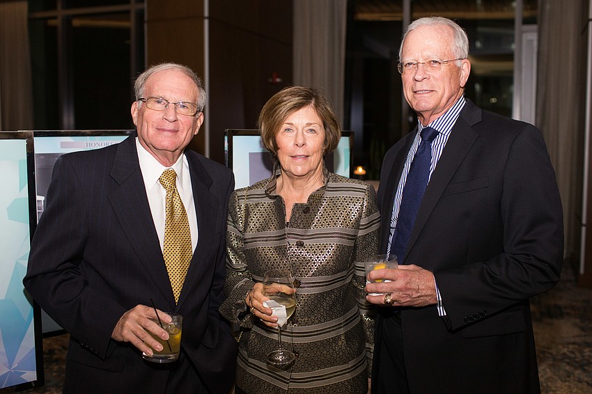 Rudolph Lucek with Lou and Joe Rhyne