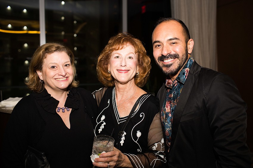 Tricia Mire, Barbara Redmond and Orlando Sanchez