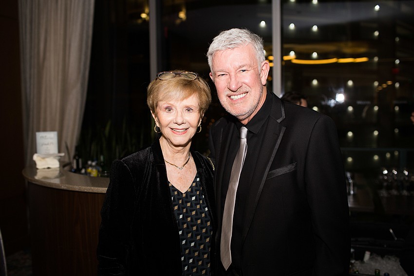 Honoree Sharon Spelman and Producing Artistic Director Michael Donald Edwards