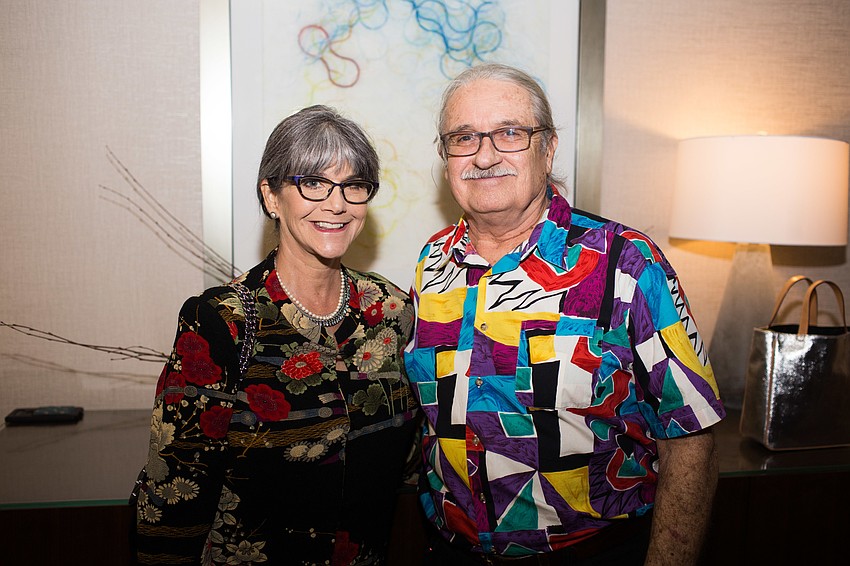 Karen Lichtig and Honoree Steve Hogan