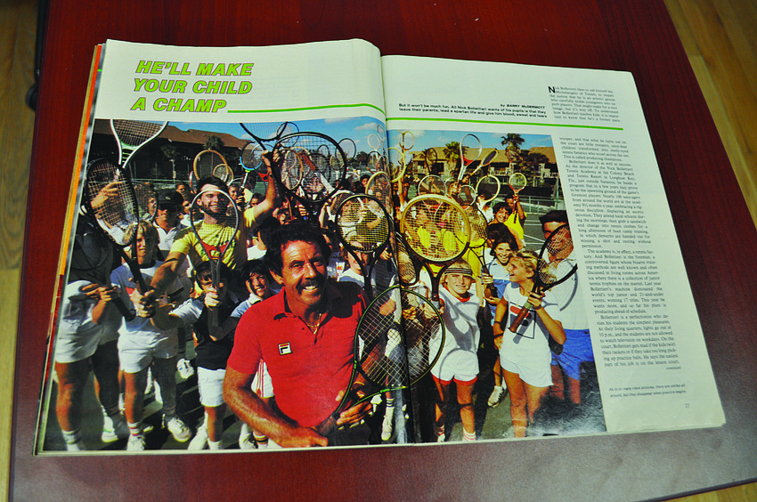 Nick Bollettieri came to the Colony in 1977 to create a tennis academy, ultimately training some of the top junior players into mainstays of the professional game.  Sports Illustrated took notice in 1980 with a feature story.