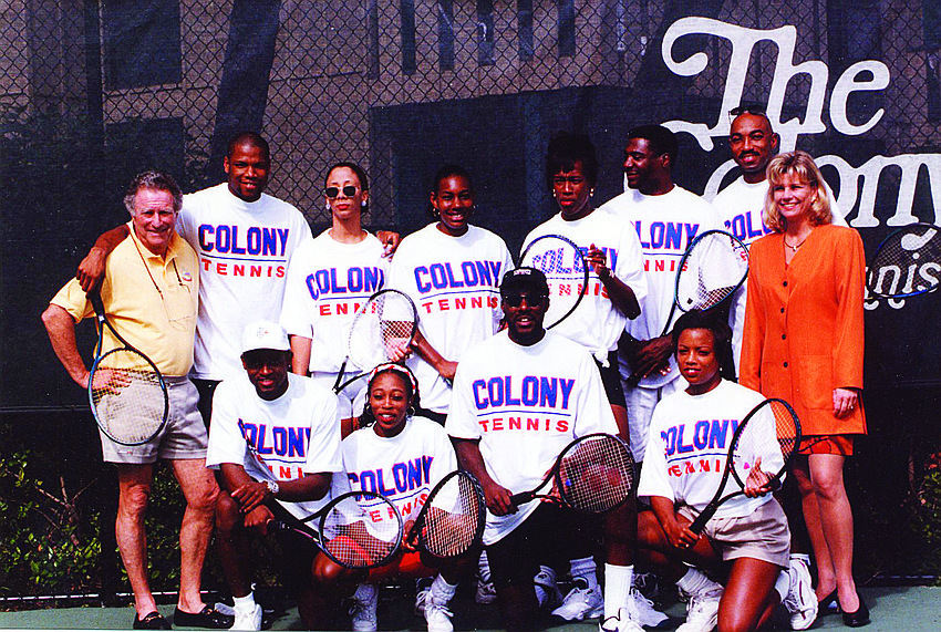 Murf Klauber, left, and daughter Katie, right, hosted the U.S. Olympic track team in preparation for the 1992 games in Barcelona.