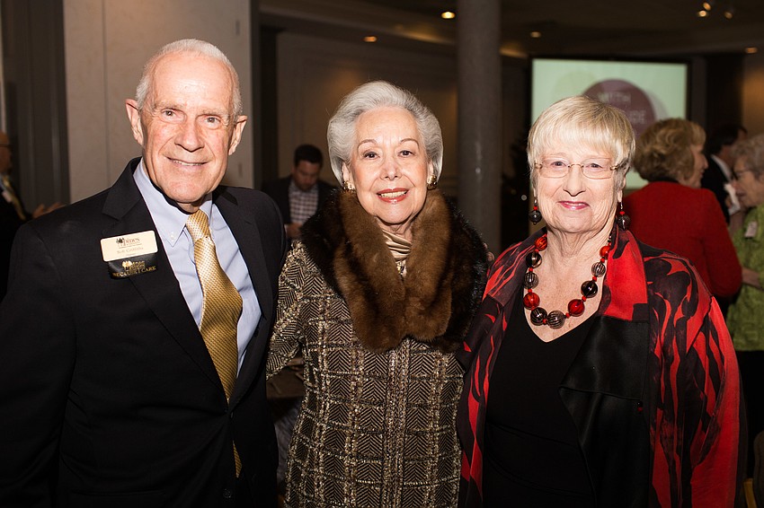 Bob Griffiths,  Sydney Goldstein and Peggy Abt