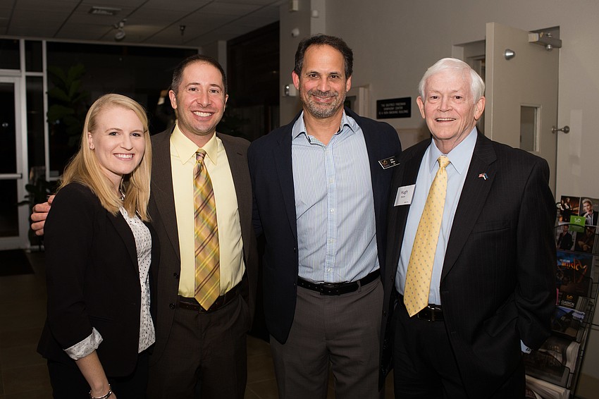 Nicole Eibe, Dan Jordan, John Miller and Hugh Steele