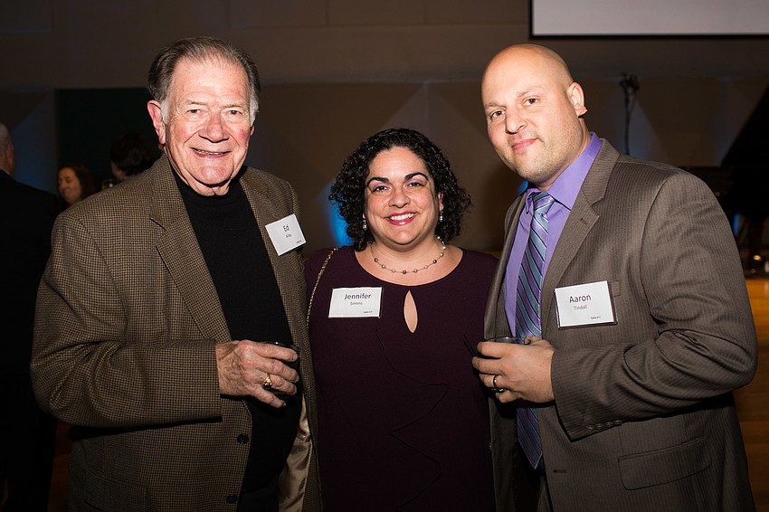 Edward Alley, Jennifer Simms and Aaron Tindall