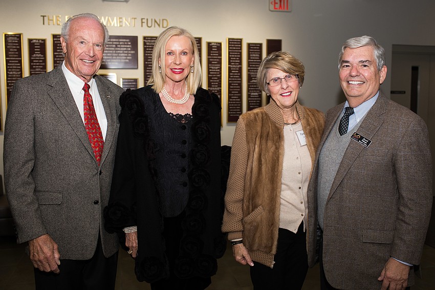 Jerry and Beathe Elden with Pamela Horton and David Steves