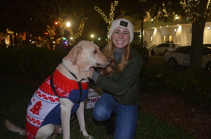 Hannah Veitkus and Bo