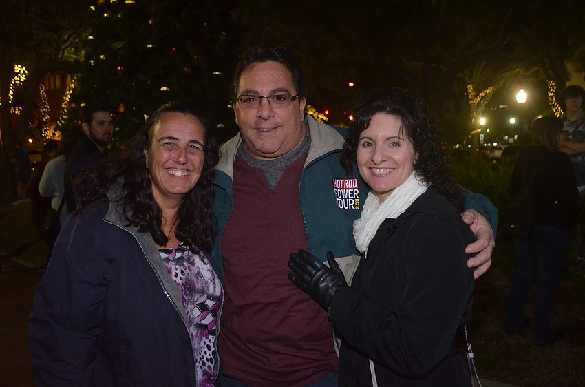 Anne Maria Bowser, Phil DiCarlo and Heather DiCarlo