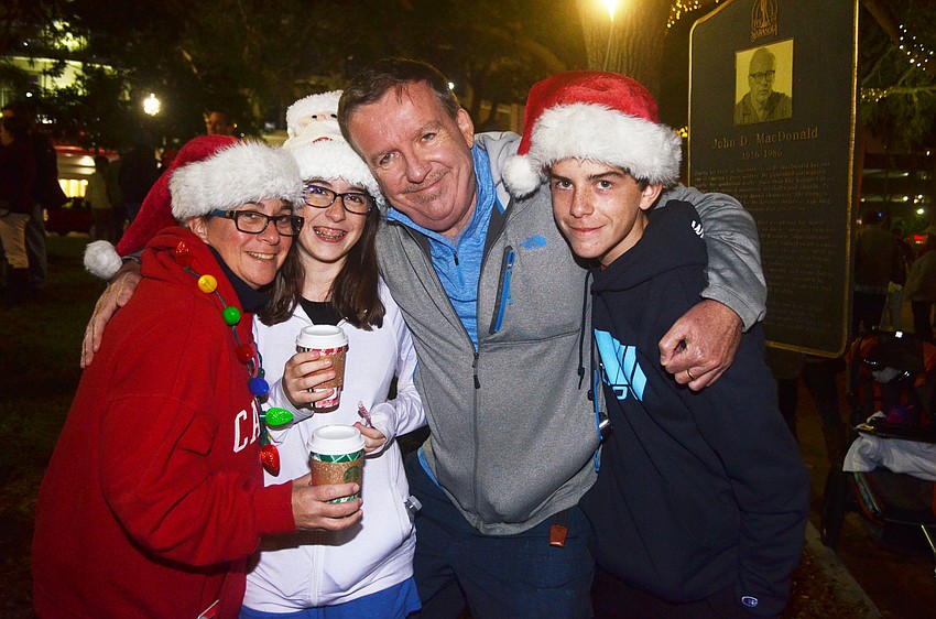 Ellen Farrell, Meghan Farrell, Sean Farrell and Gabriel Farrell