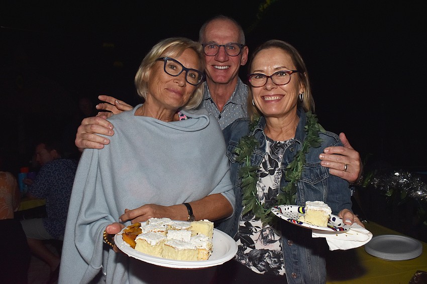 Shea Gillespie, Max Carter and Susan Gillespie