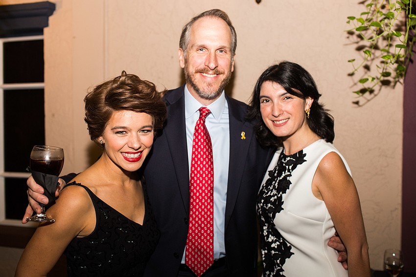 Savannah and Anthony Holds with Hermione Gilpin