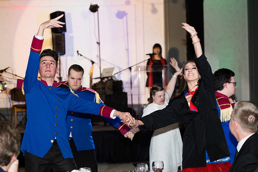 The Dynasty Stars performed during the gala.