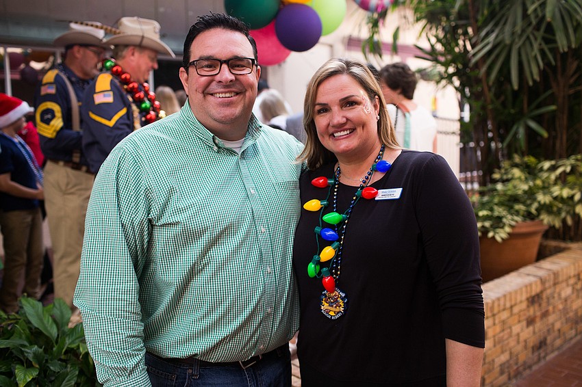 Eric Fenton and Executive Director Rebecca Blitz