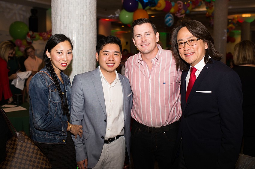 Linda Doan, Andy Le, Todd Reuter and Tom Doan