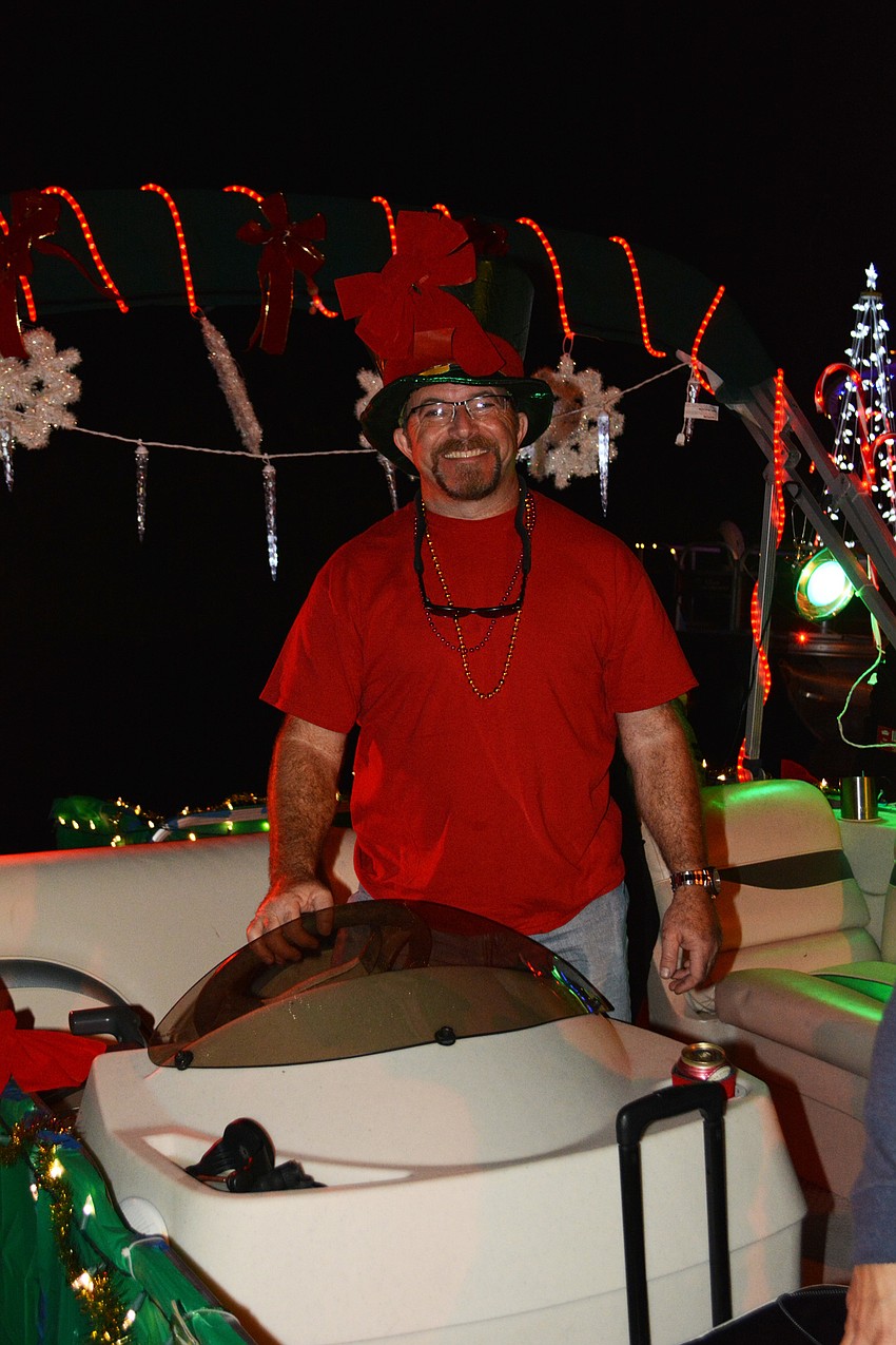 Mote Ranch's Dave Gradl captained his boat, Nuttin' Futs, to a first-place win for best-decorated vessel.