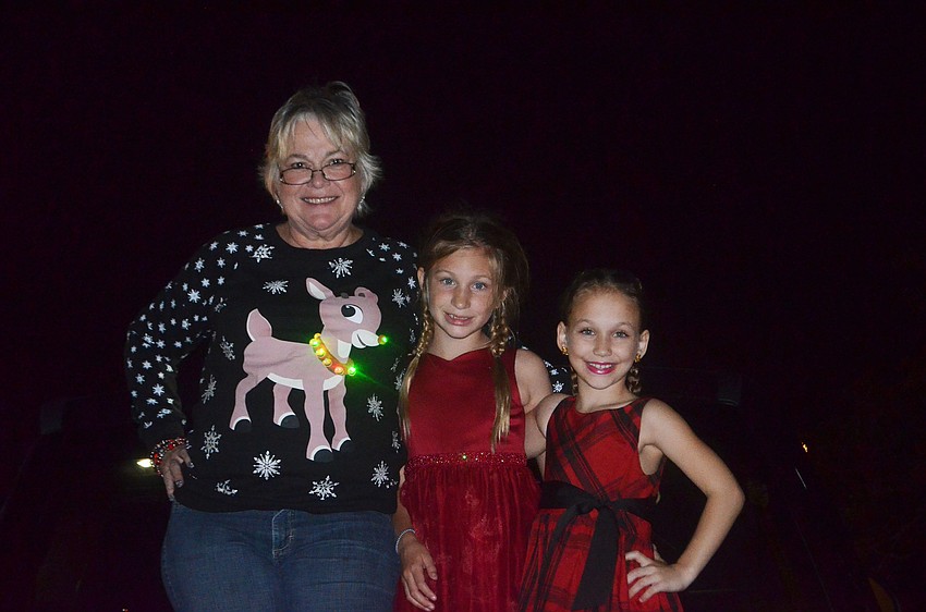 Shirley Brown, Maddie Perrotta and Jordan Carpenter