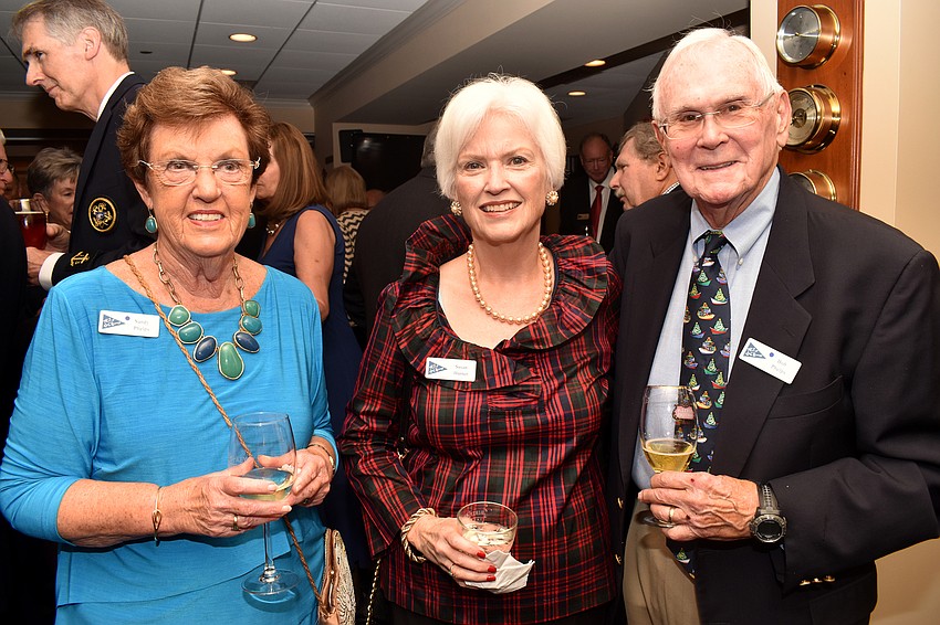 Sandy Phelps, Susan Hunter and Bob Phelps