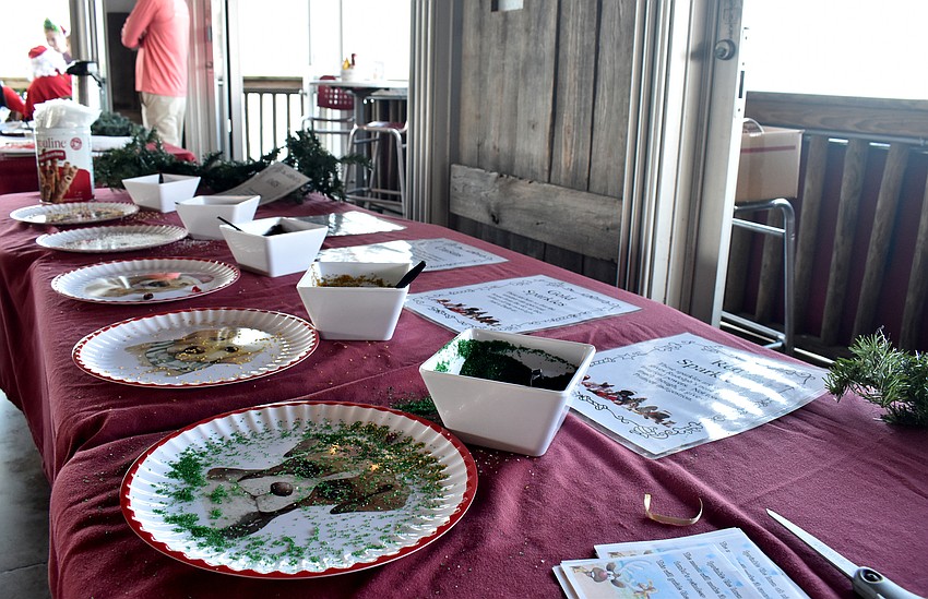Kids could make reindeer food to toss around their yards on Christmas Eve.