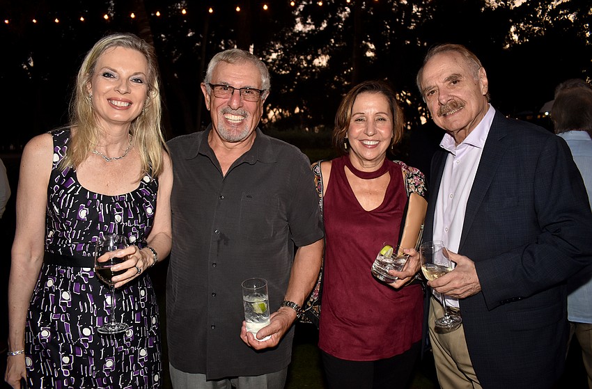 Kathy Grogan, Tony and Julia Graziano and Mark Grebler