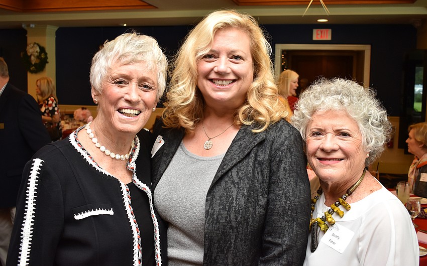 Martha Naismith, Susan Brennan and Beverly Fisher