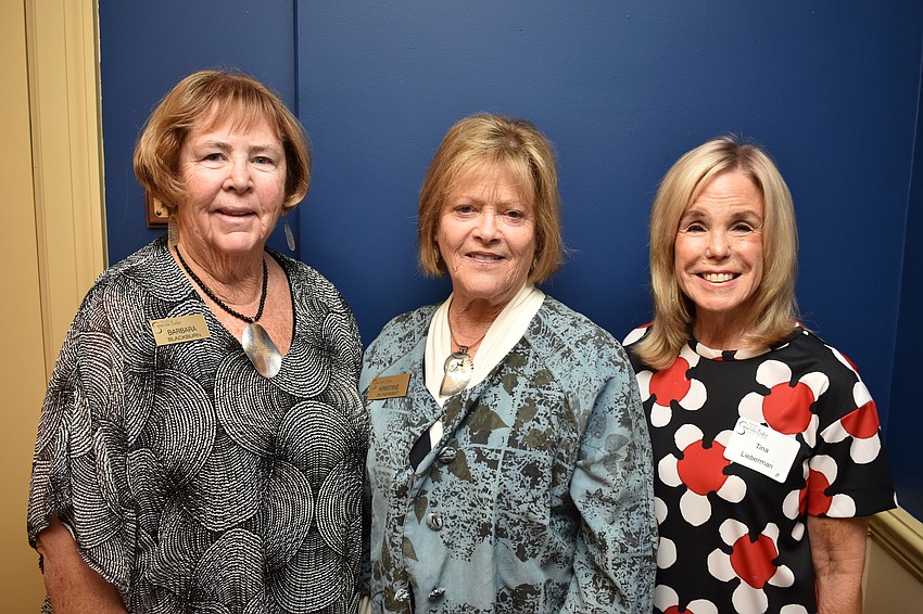 Barbara Blackburn, Kristine Bundrant and Tina Lieberman