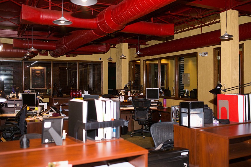 The theater office renovations were completed this summer.