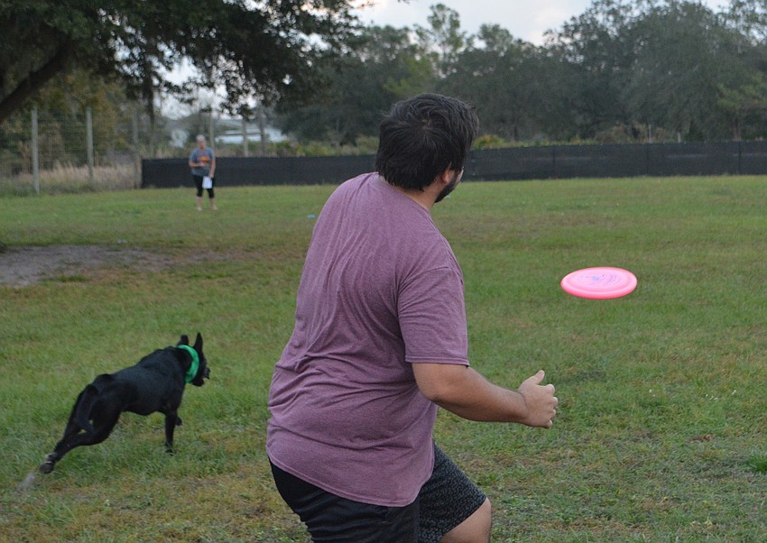 Landon Shoenberger is one of the top-ranked players because he can toss the Frisbee more than 50 yards with ease.