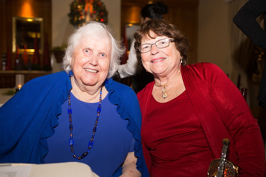 Chairwoman Sally Faron and Ellen Cavanaugh