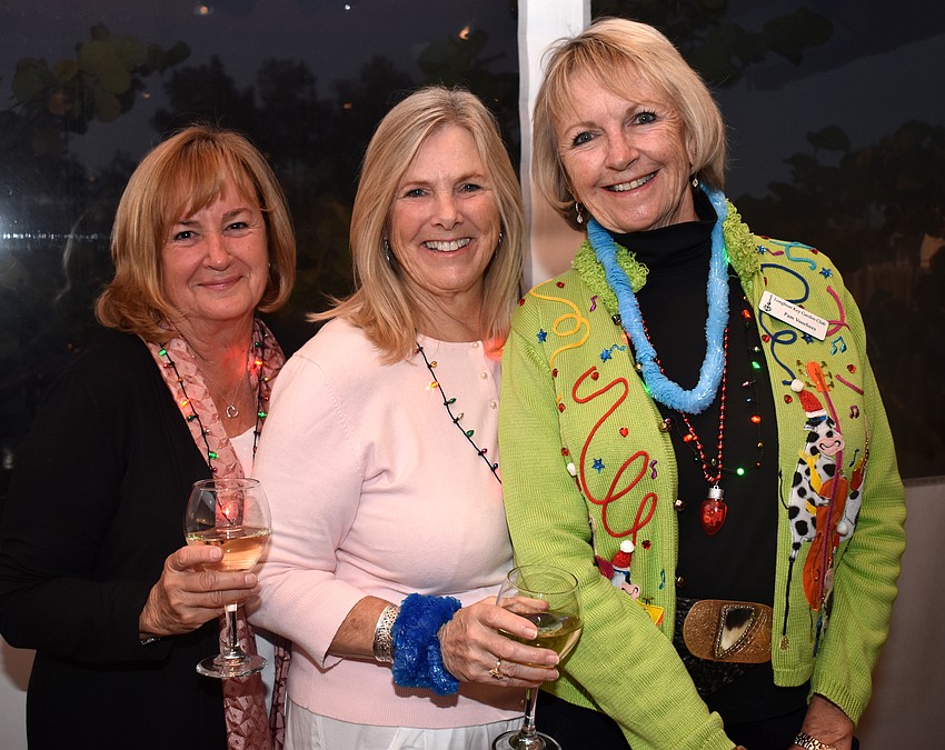 Jo Anne Schwencke, Virginia Luke and Pam Voorhees