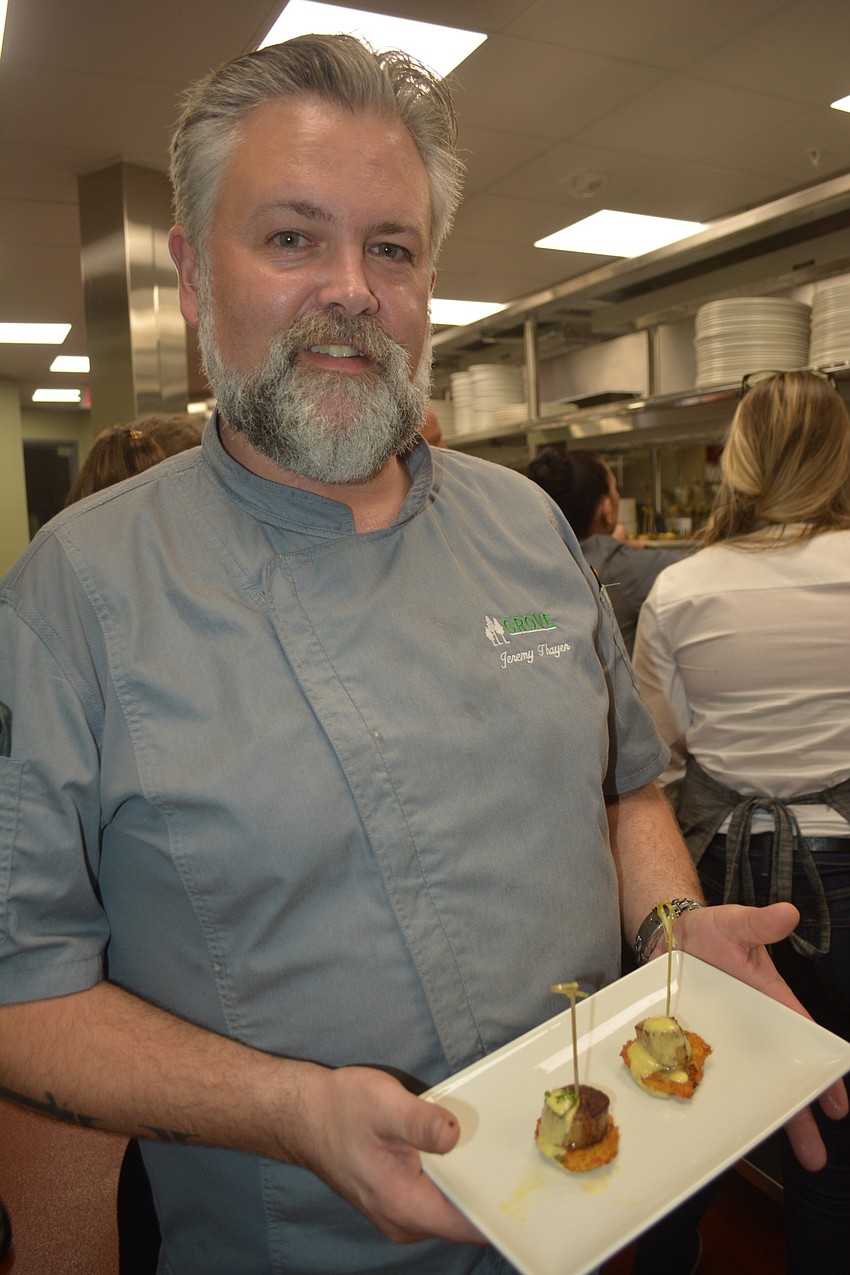 Executive Chef Jeremy Thayer said the Grove's kitchen was built with wonderful 